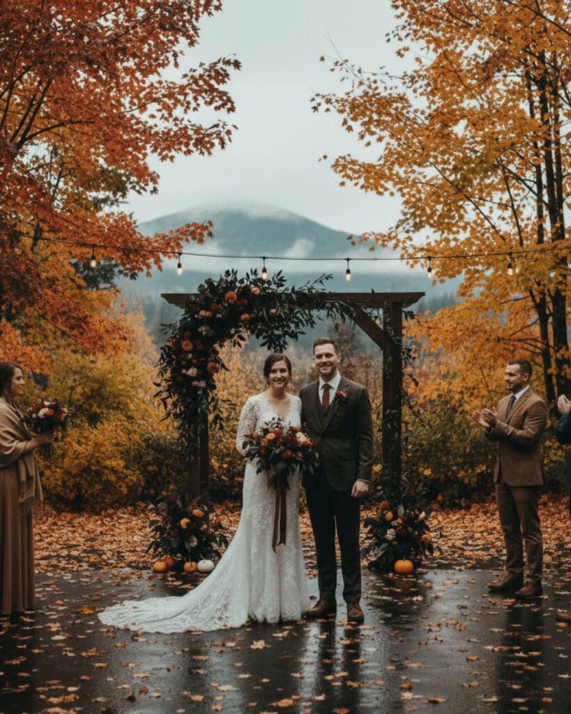 Fall Season Wedding