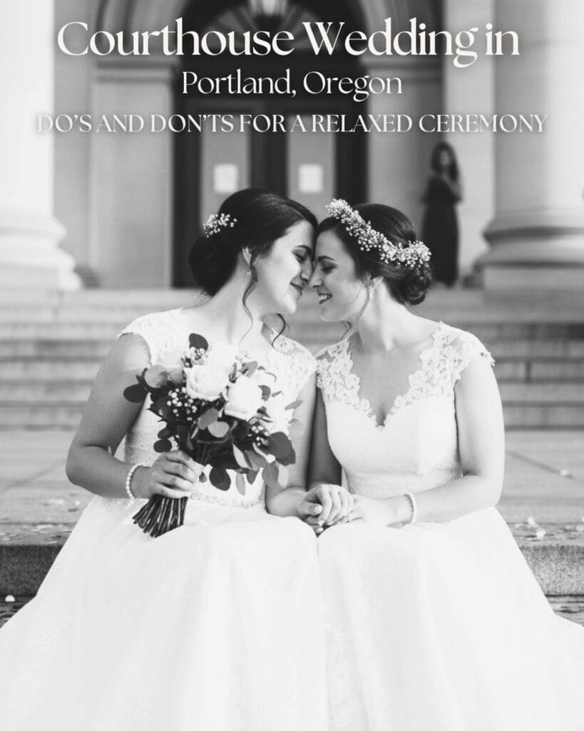 Courthouse Wedding in Portland, Oregon cover photo