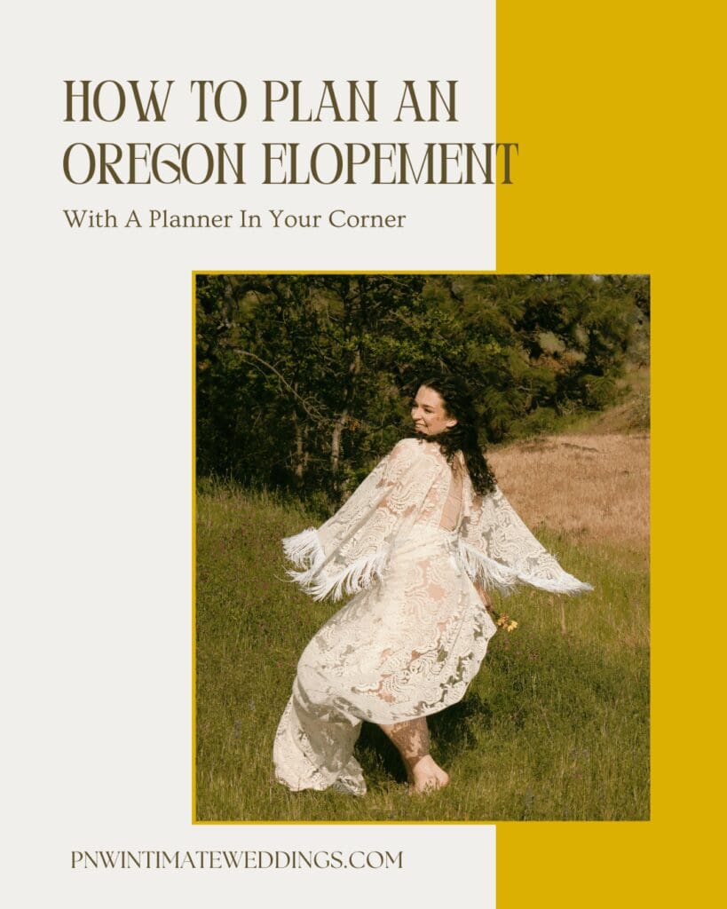 How to plan an Oregon Elopement
