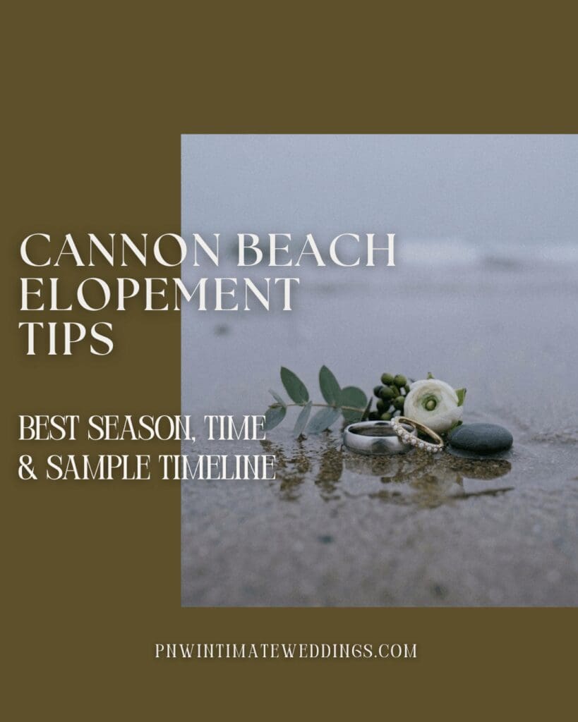 Cannon Beach Elopement Tips
