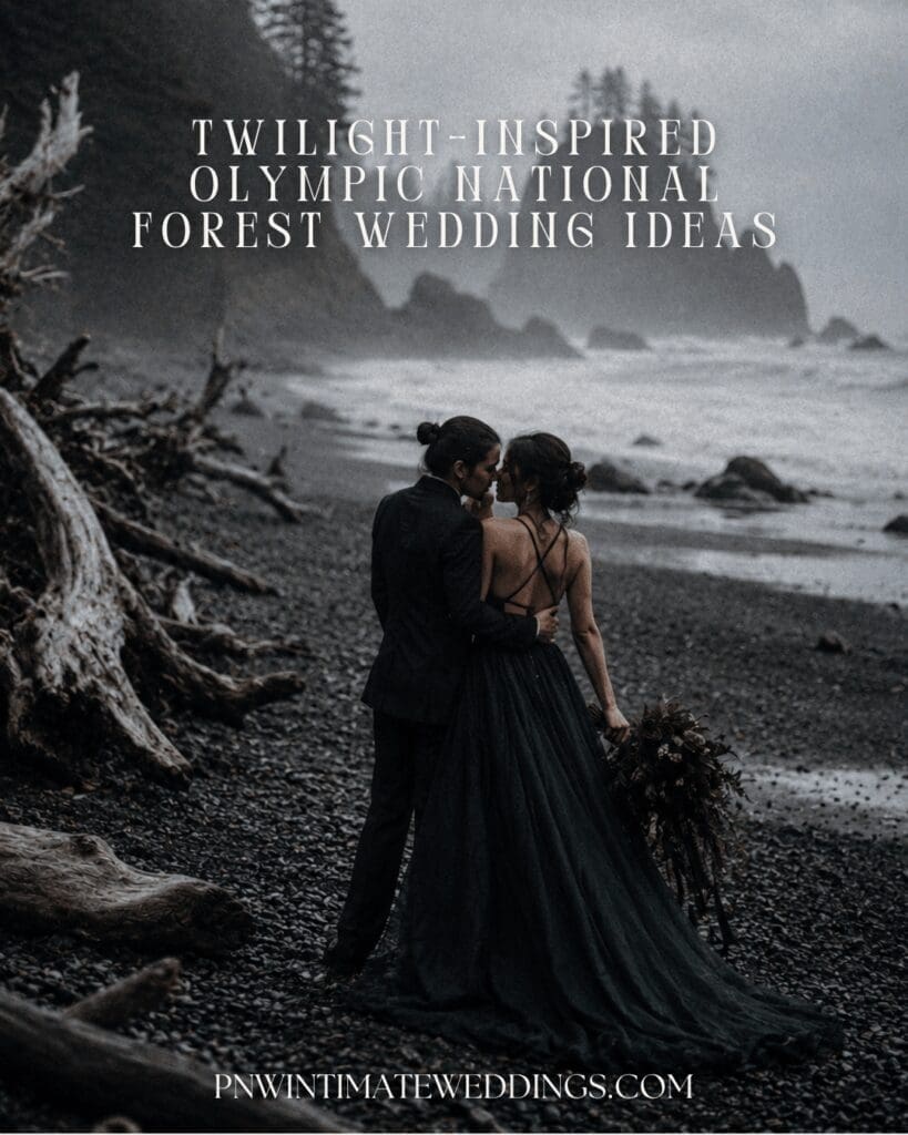 Twilight-Inspired Olympic National Forest Wedding Ideas