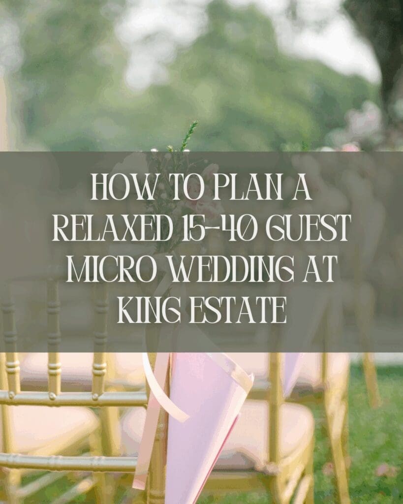 Step‑by‑step guidance for timelines, guest count, and cozy winery receptions.
